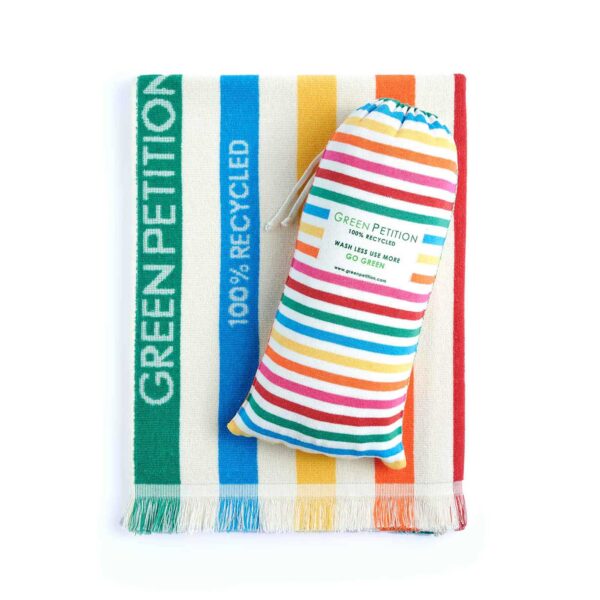 Green Petition // Delmor Viva Beach Towel