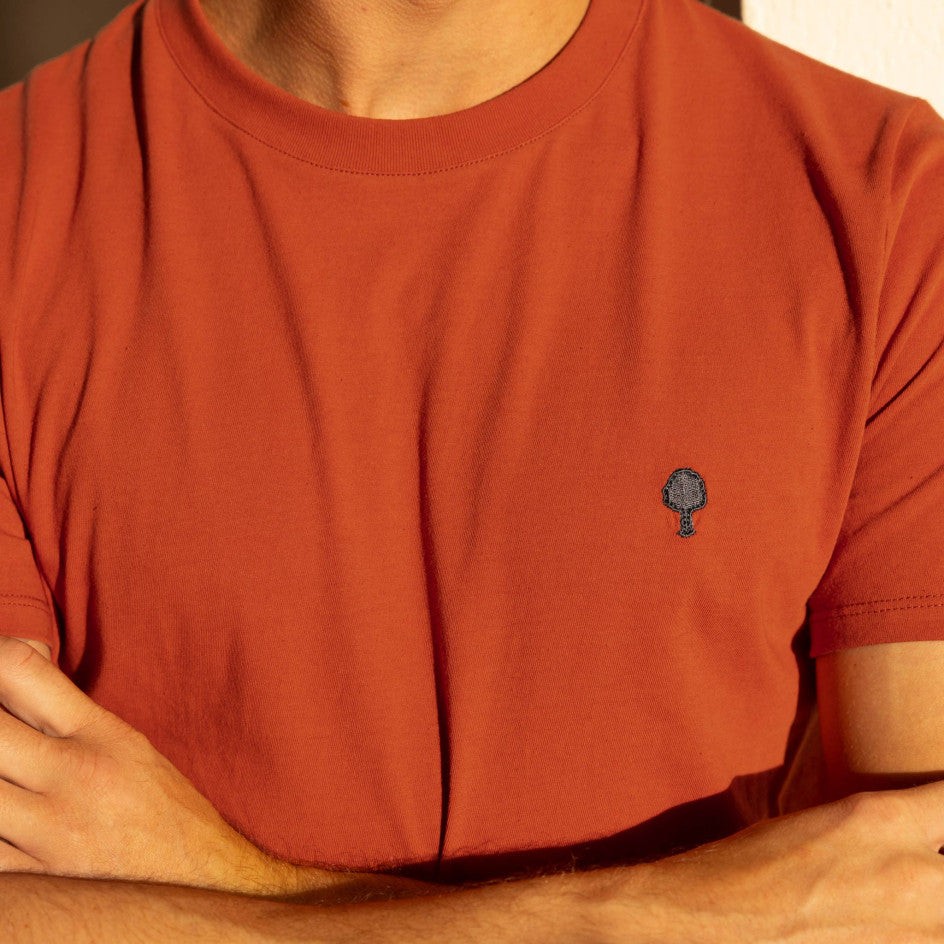 Faguo // Arcy Cotton Men T-shirt - Red17