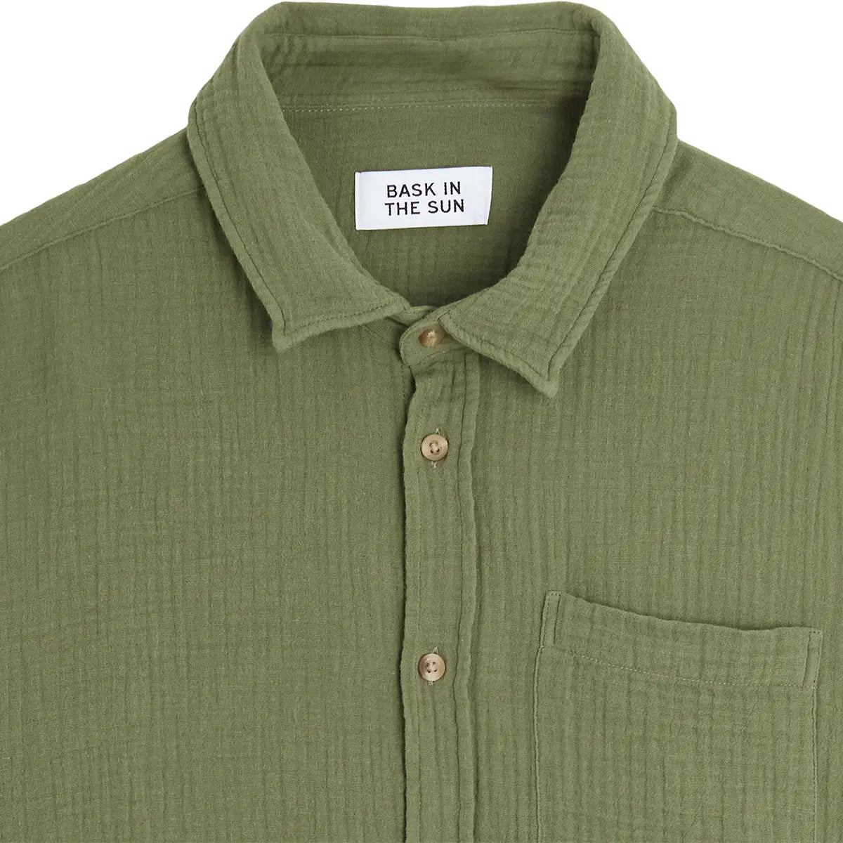 Bask in the sun // Oihana Shirt - Olive