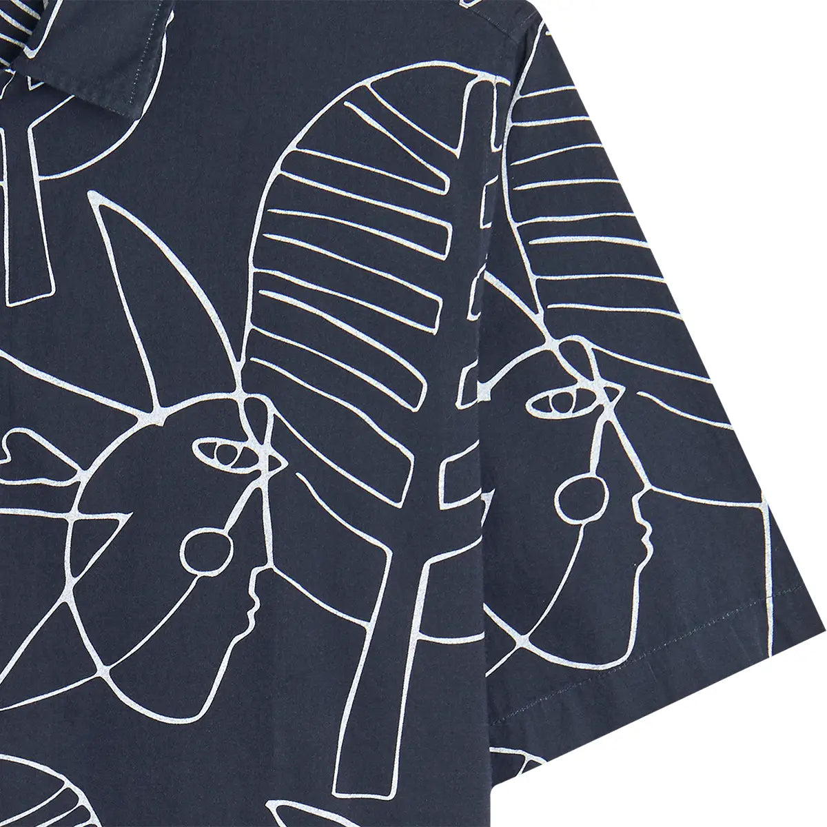 Bask in the sun // Moon Shirt - Navy