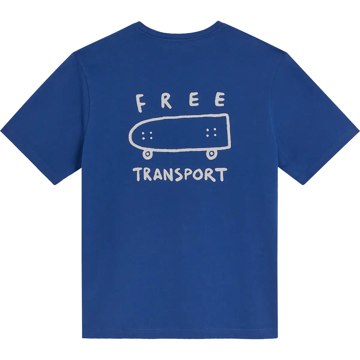 Bask in the sun // Free Tee - Cobalt