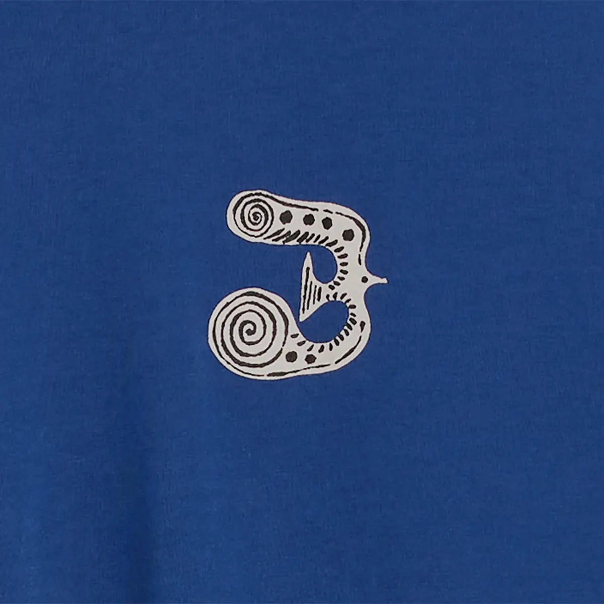 Bask in the sun // Birds Tee - Cobalt