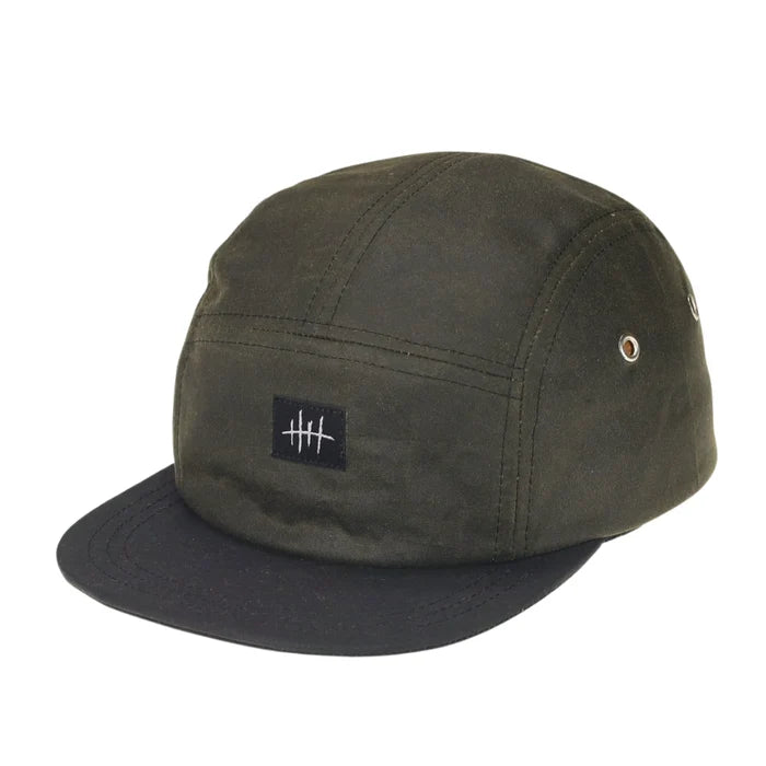 Captn-Crop - 5-PANEL CAP | Black Olive