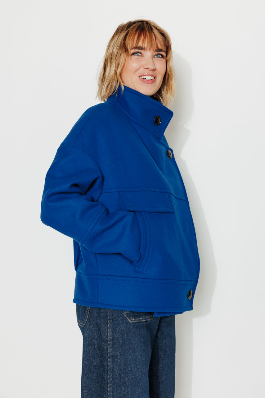 Trench & Coat // Mably // Bleu Roi