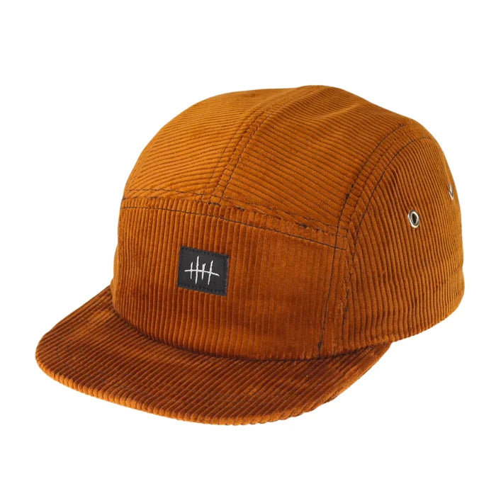 Captn-Crop - 5-PANEL CAP | Corduroy Bourbon