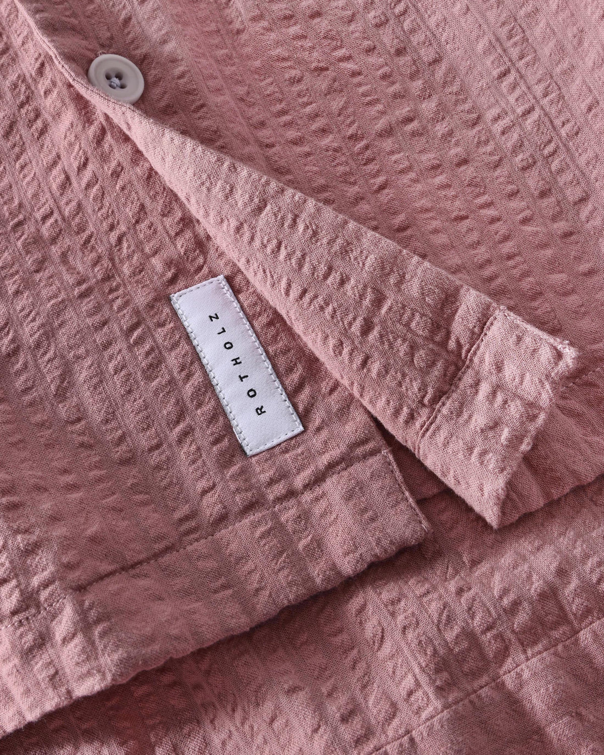 Rotholz // Bowling Shirt - Stone Pink