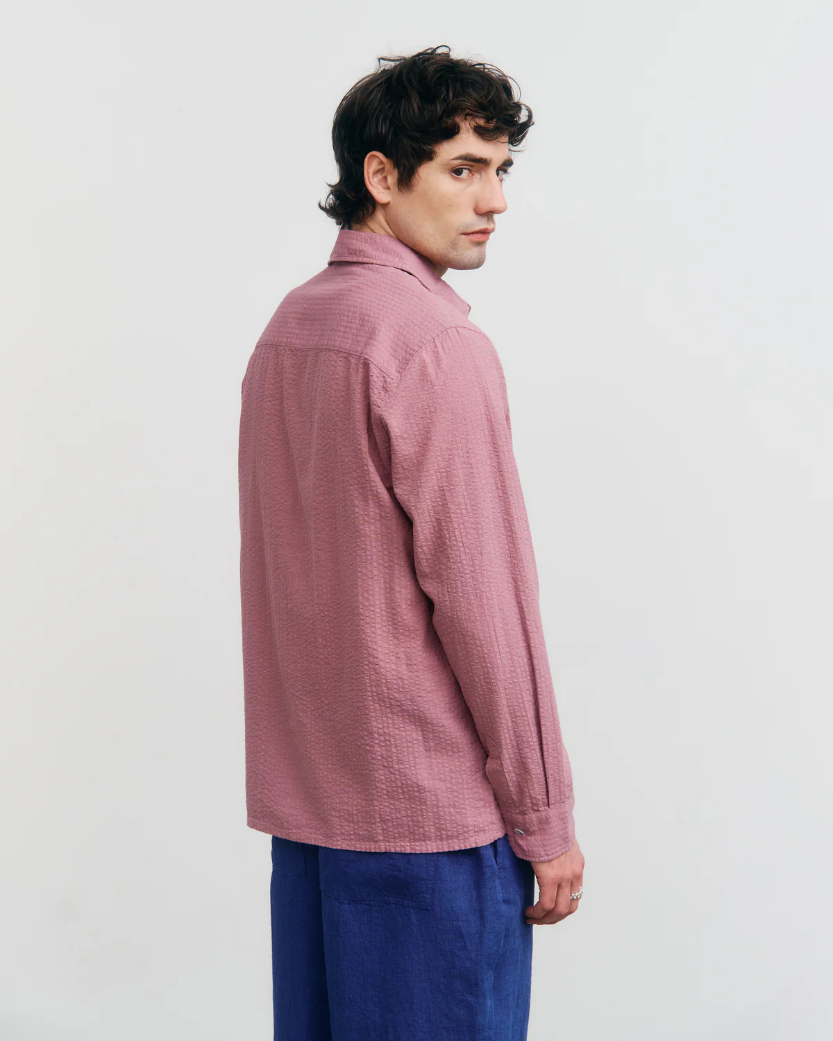 Rotholz // Casual Shirt - Stone Pink