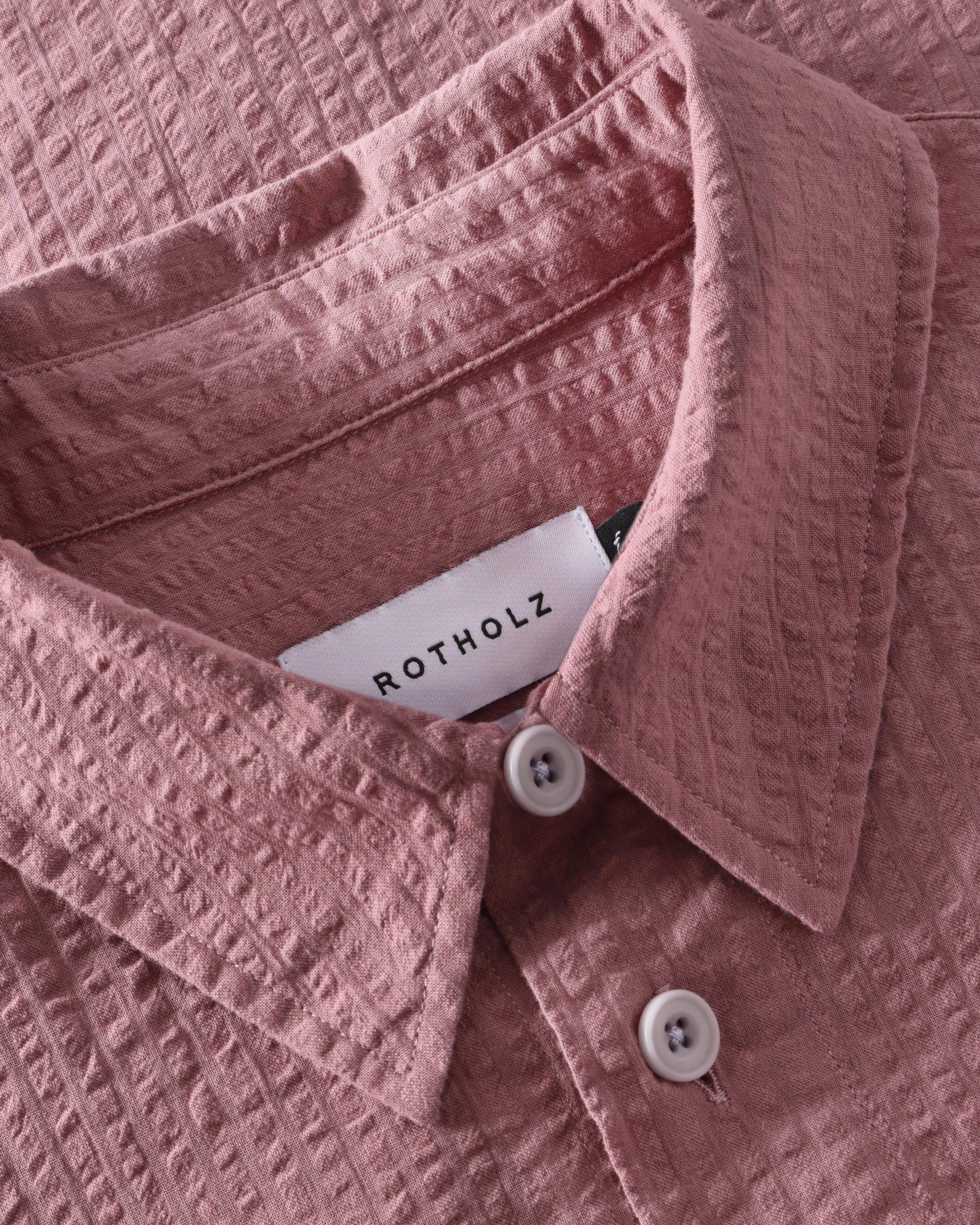Rotholz // Casual Shirt - Stone Pink