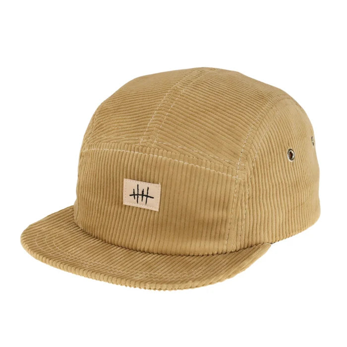 Captn-Crop - 5-PANEL CAP | Corduroy Ivory