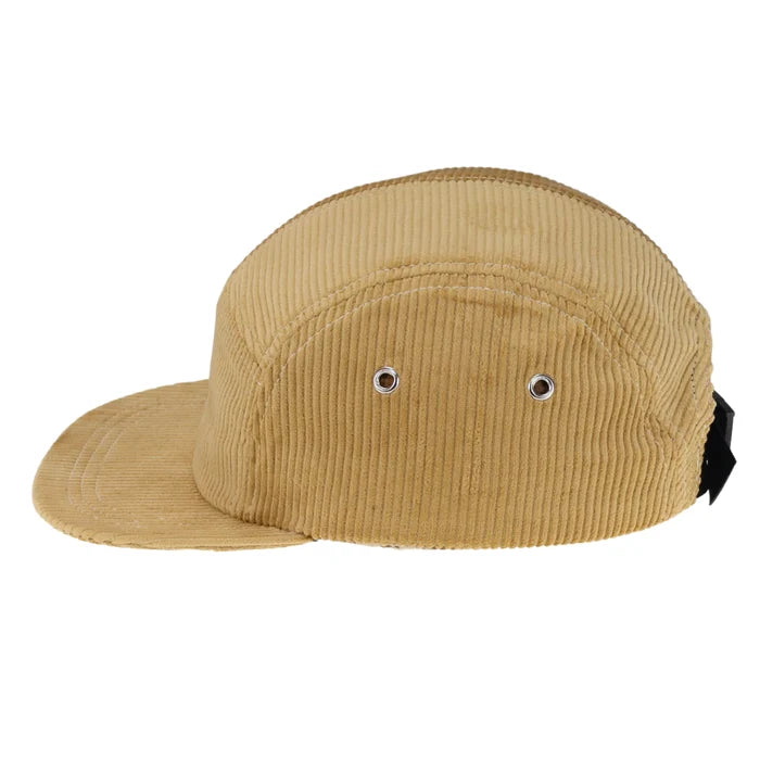 Captn-Crop - 5-PANEL CAP | Corduroy Ivory