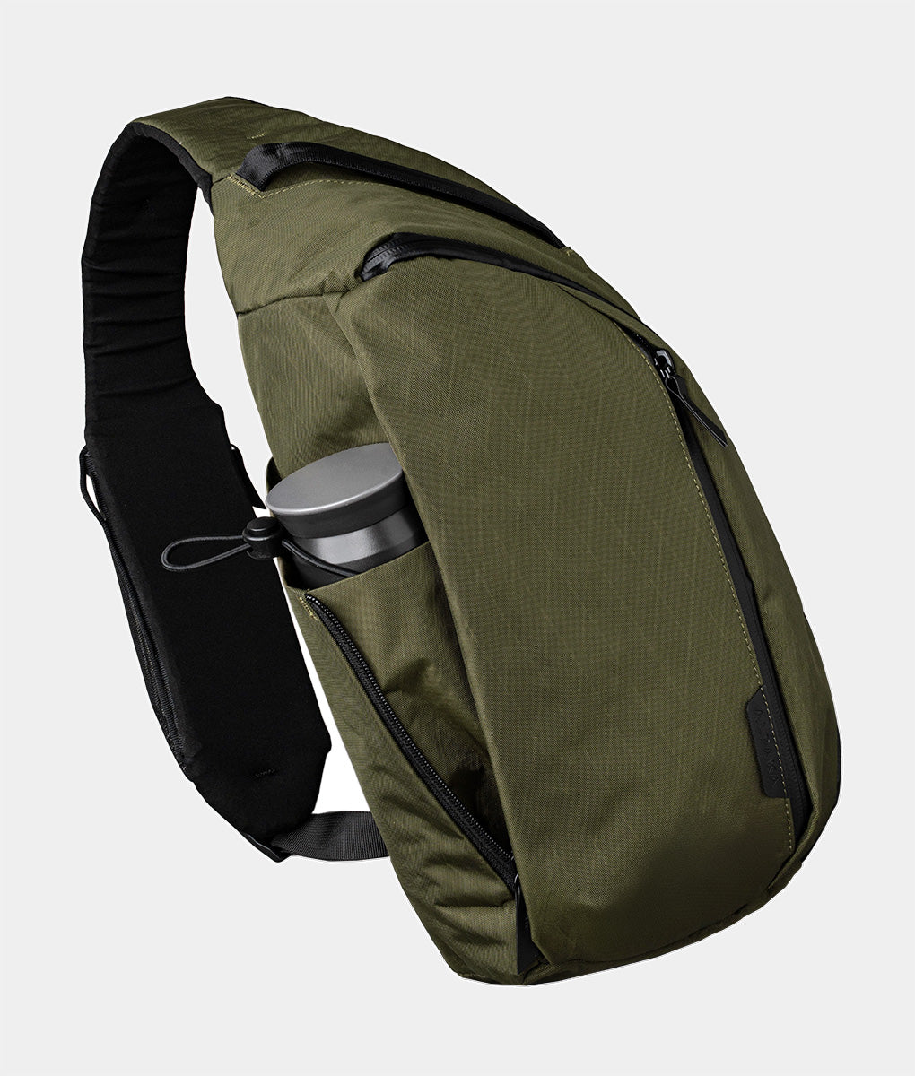 ALPAKA // Metro Crossbody - Left Shoulder - Olive Green X-Pac X42
