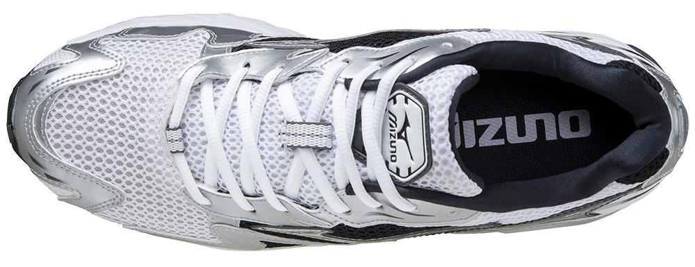Mizuno // Wave Rider 10 - White Silver Black
