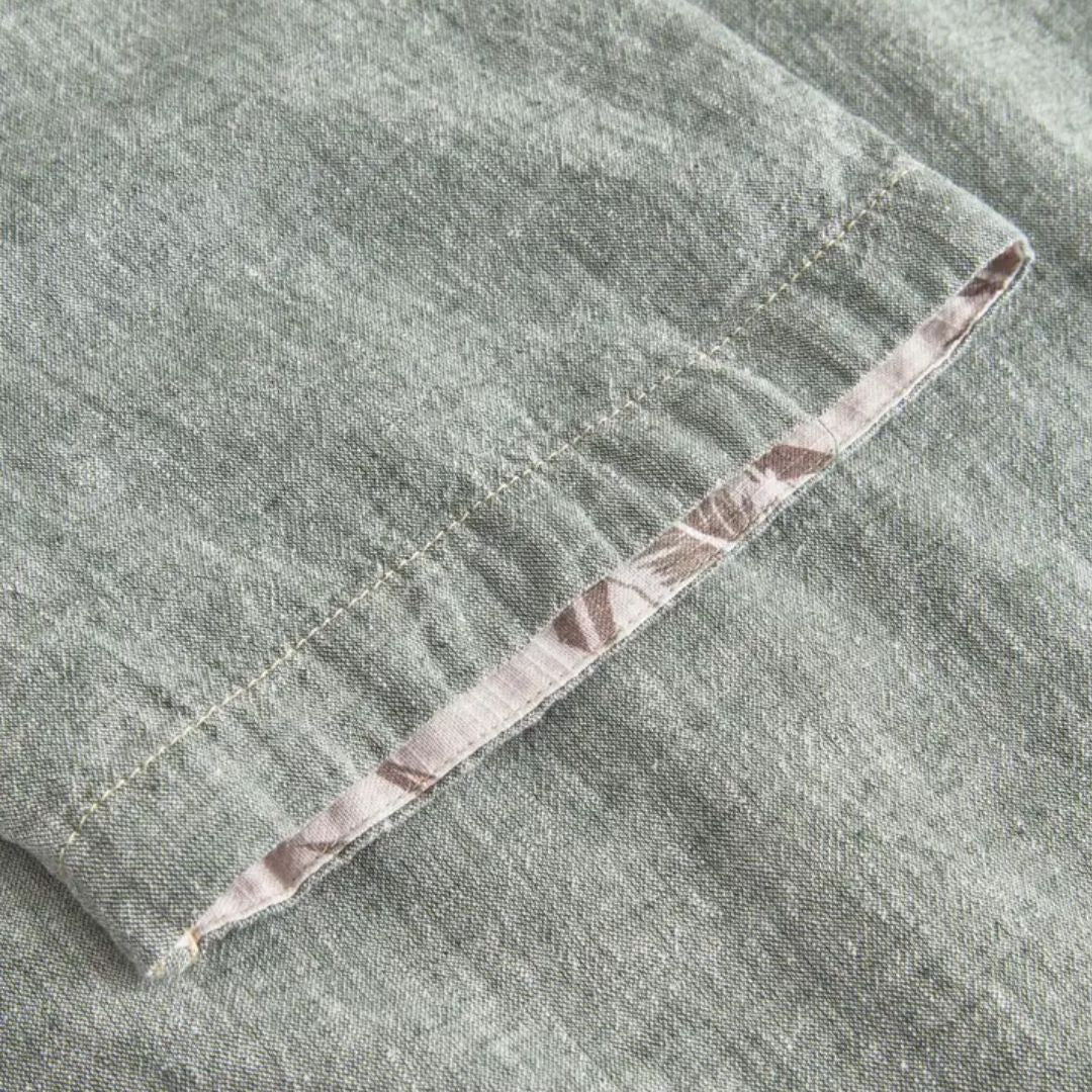 Colours & Sons // Basic Linen Shirt - Sage