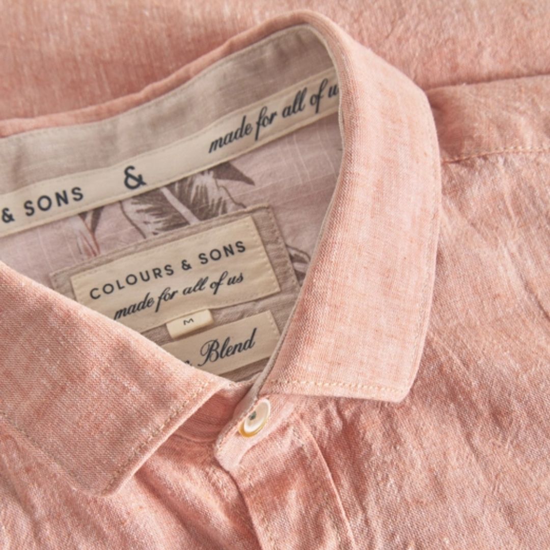Colours & Sons // Basic Linen Shirt - Sienna