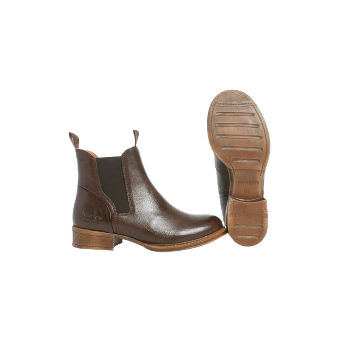 Ten Points // 60006 Pandora Chelsea Boots - Brown