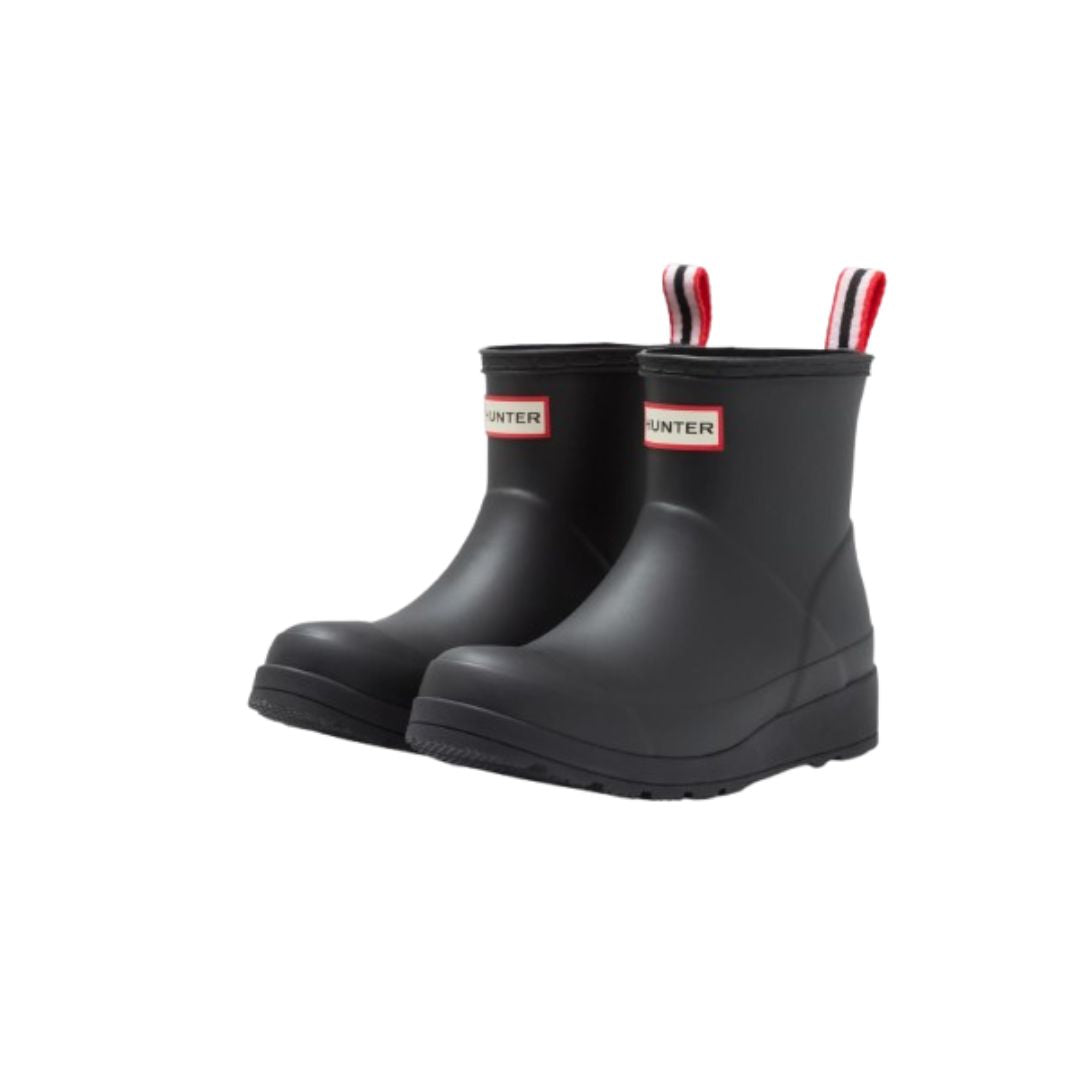 Hunter // Play Short Wellington Boots - Black
