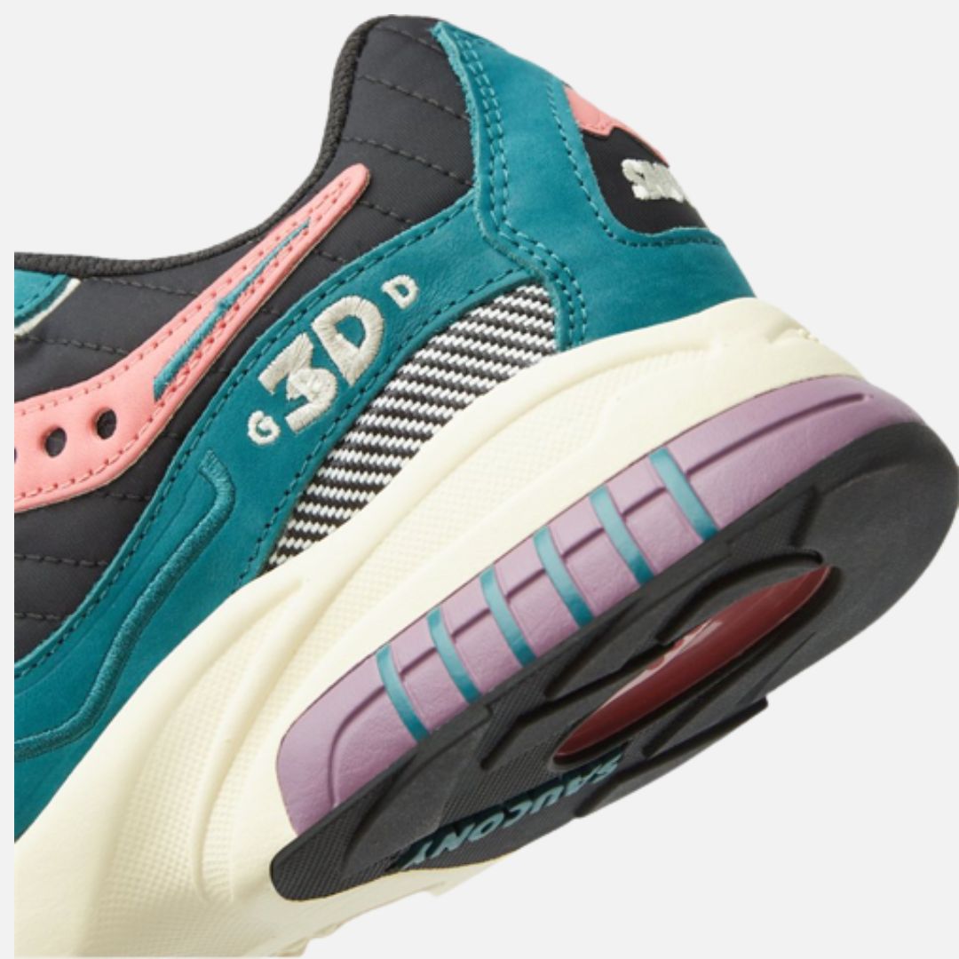 Saucony // 3D Grid Hurricane - Green/black