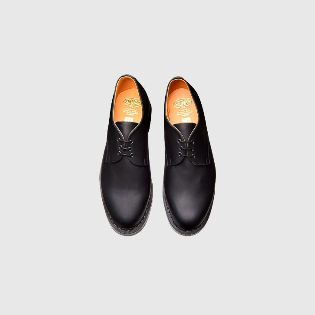 Solovair // S3-995-BG-G- Black Greasy