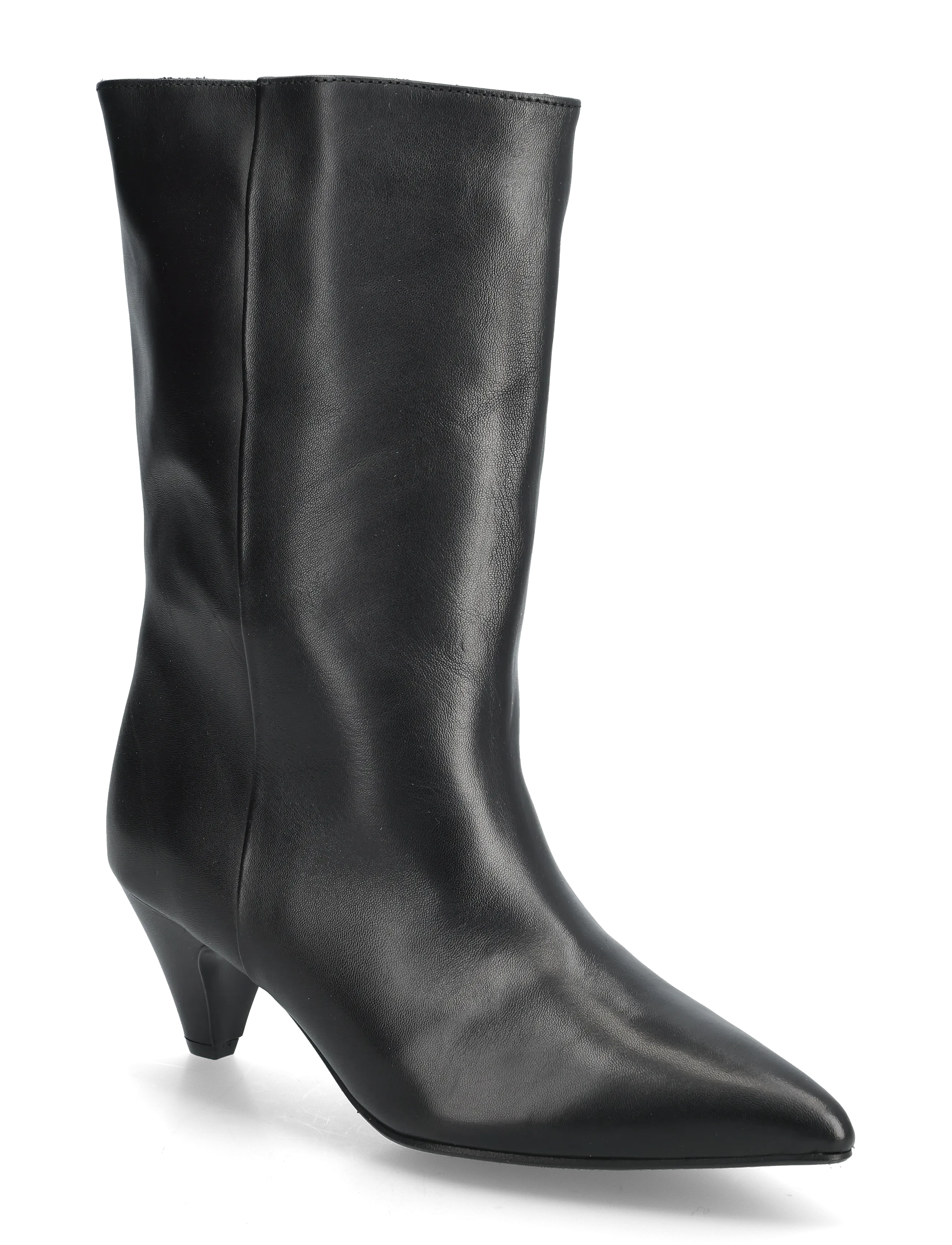 Billi Bi // Ankle Boots    - Black Nappa