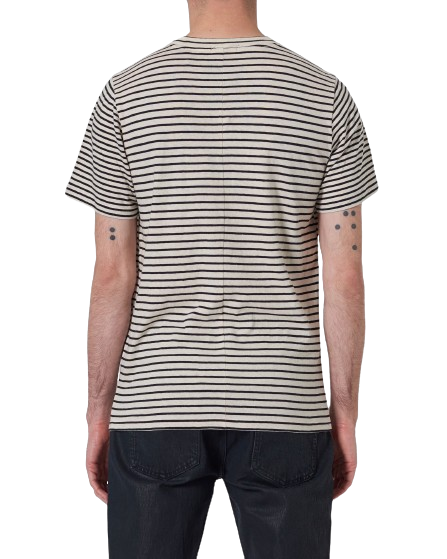Neuw // Stripe Layer Tee - Black