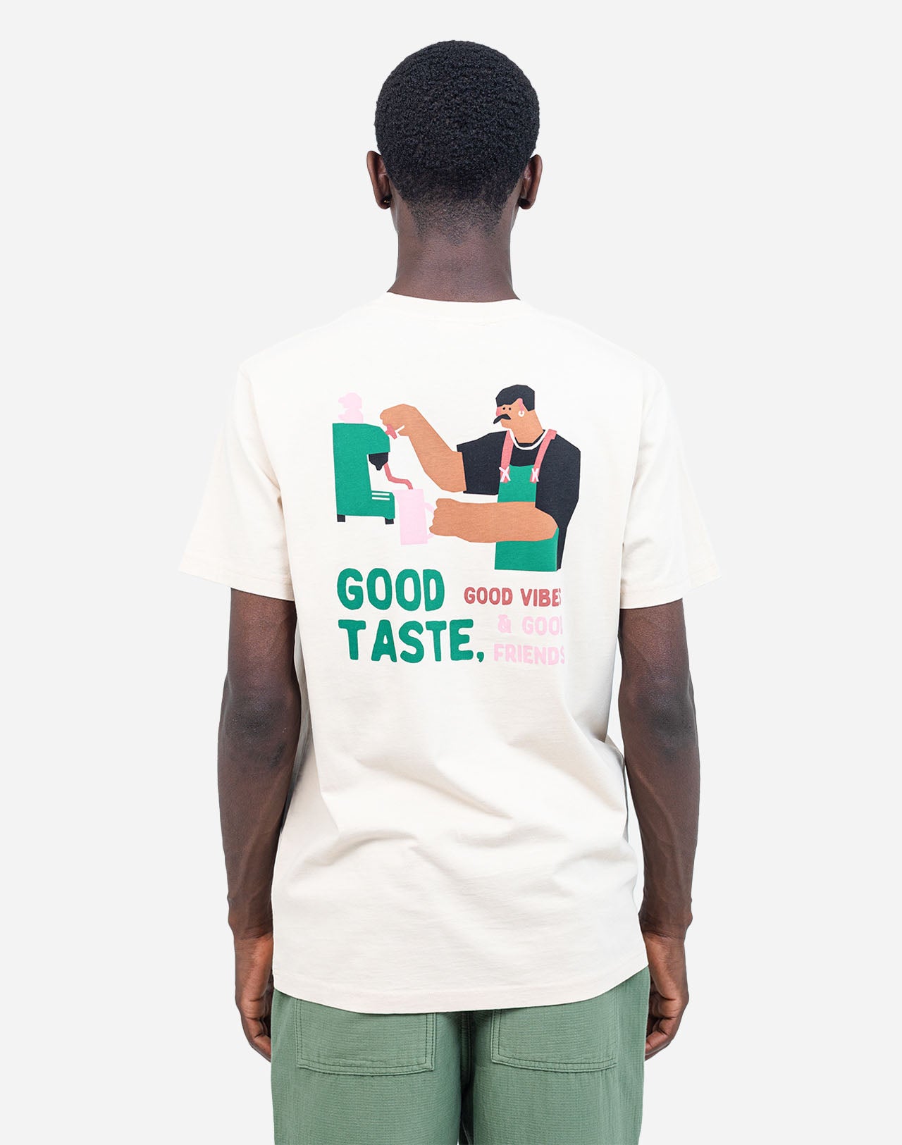 Olow // Local Brewery T-Shirt -  Cream