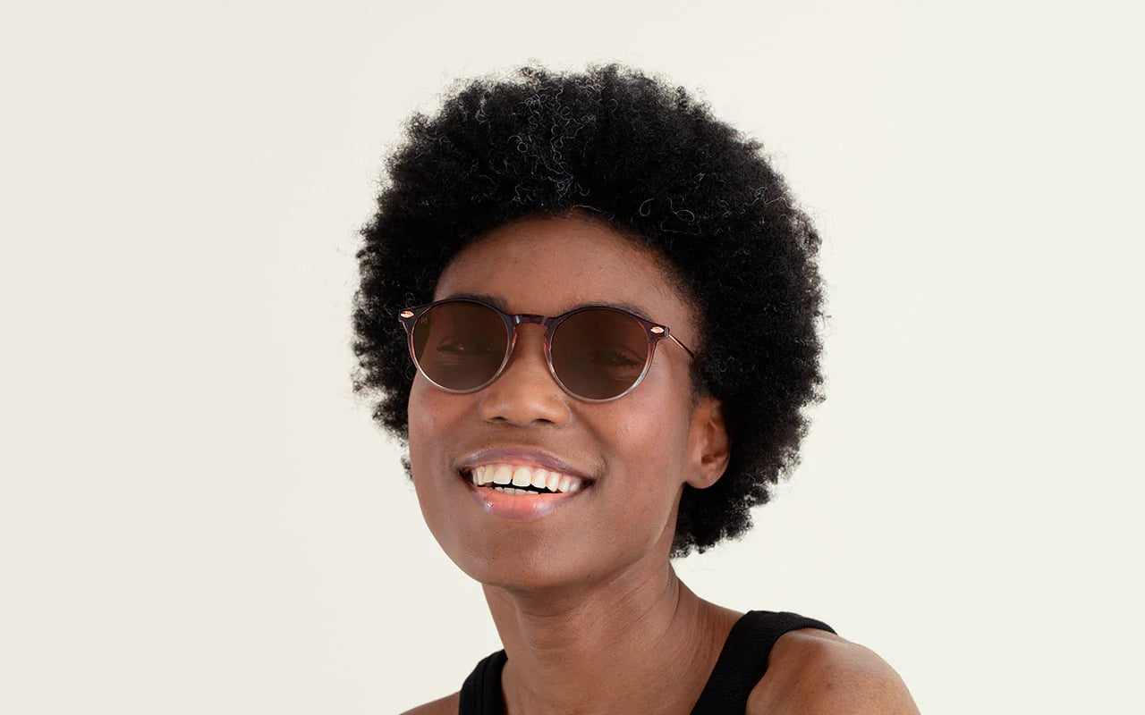 Nooz // Sun Glasses 'Cruz' - Brown Crystal