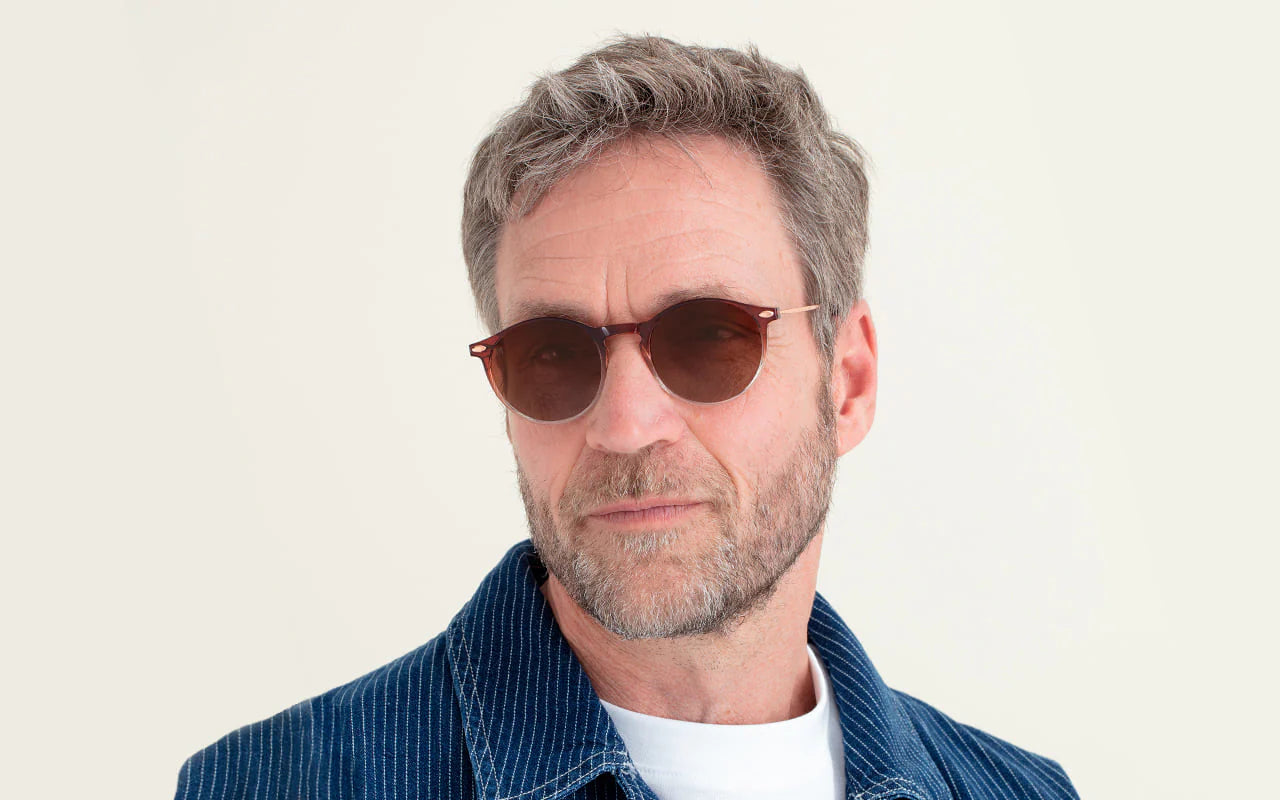 Nooz // Sun Glasses 'Cruz' - Brown Crystal