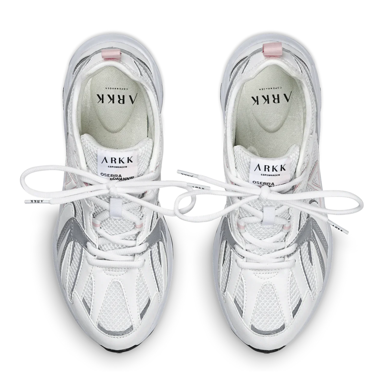 ARKK // Oserra Mesh S-SP Women Sneakers - Silver Shell Pink