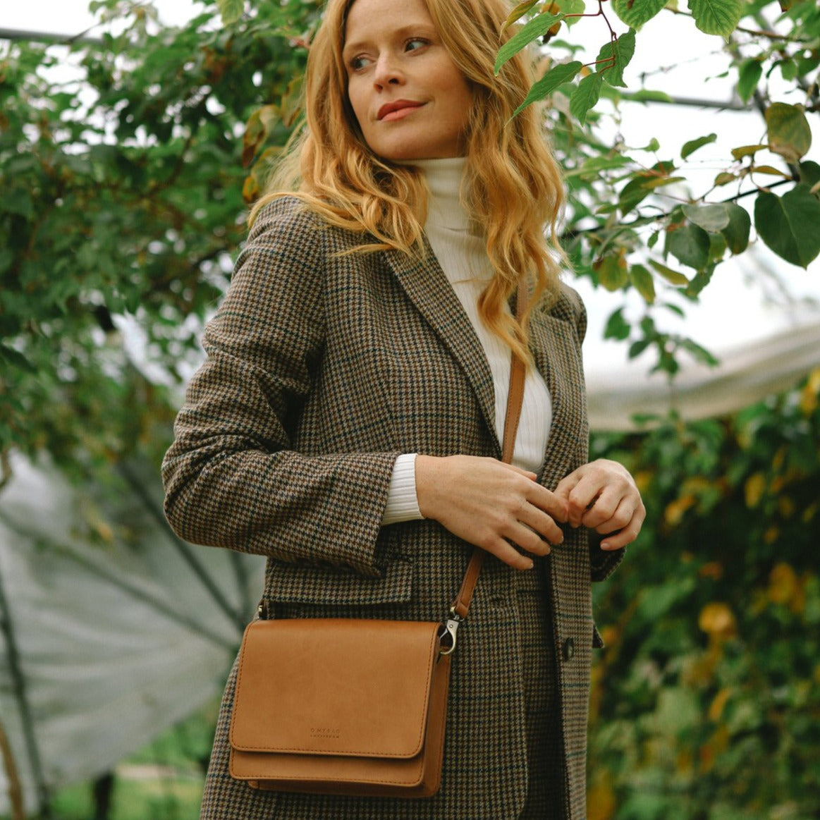 O My Bag // Audrey Mini Bag - Cognac (Apple Leather)