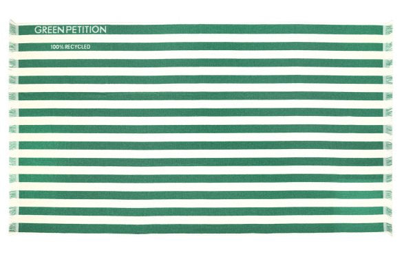 Green Petition // Delmor Lime Beach Towel