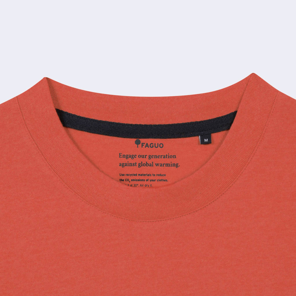 Faguo // Arcy Cotton Men T-shirt - Red17