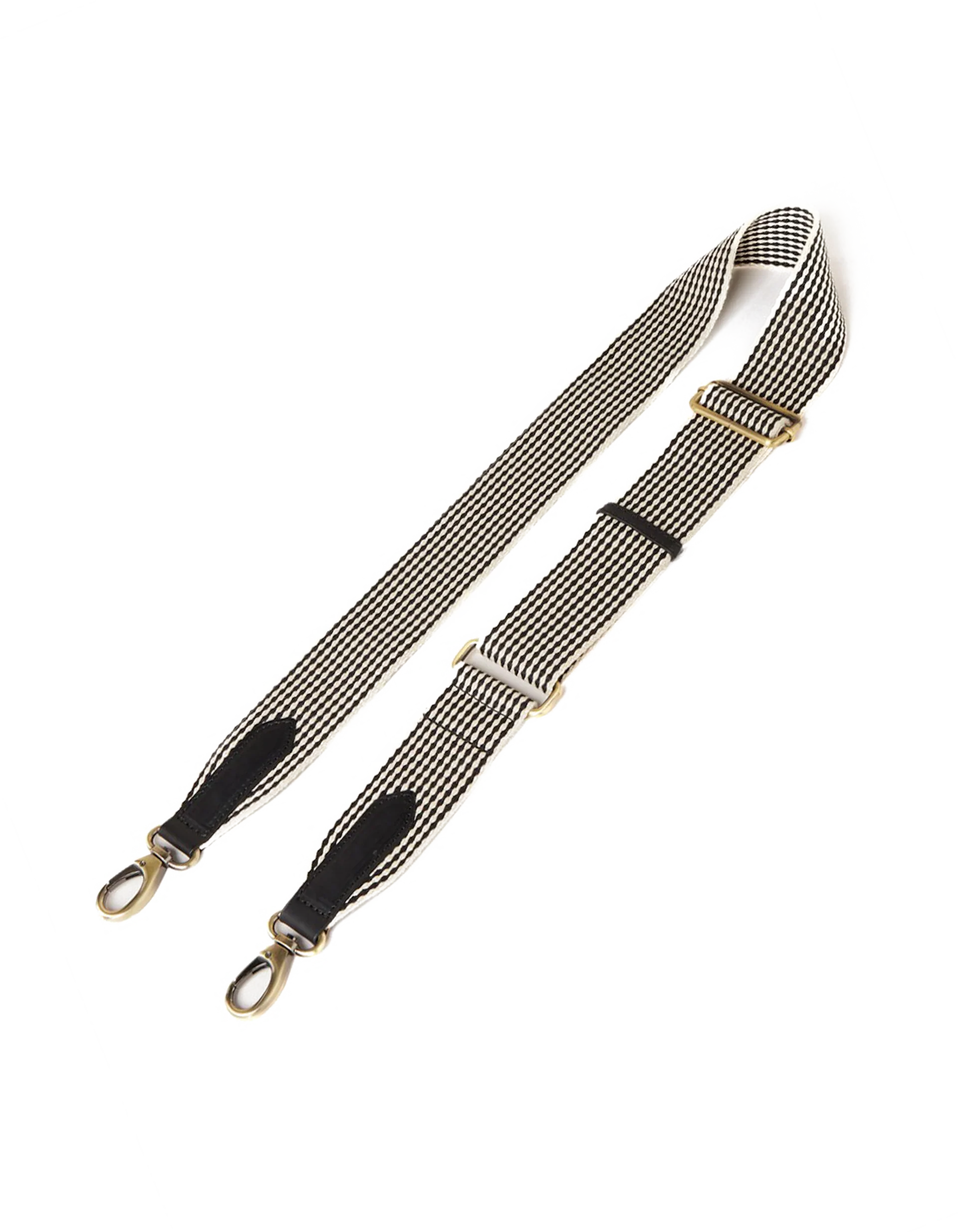 O My Bag // Webbing Strap - Black Checkered